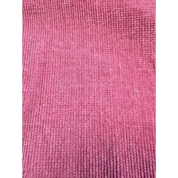 VTG Eddie Bauer Pink Corduroy Pearl Snap Button Down Shirt Women’s Large - Picture 5 of 16